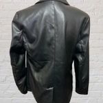 Candace Cameron NWOT Bure Regular Faux Leather Blazer sz Small Photo 7