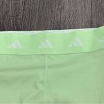 Adidas Lime Green TechFit Workout Shorts, Size M Photo 7