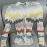 & Other Stories & Other Stories Multicolor Striped Cardigan Photo 2