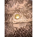 Hue Snakeskin Print Leggings Womens Size S Brown Animal Print Pants Photo 5