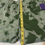 guns n' roses NWT M Sweatpants Green Tie Dye Print New Elastic Waist Rock Band Y2K Photo 8