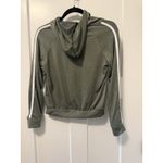 Rainbow Sandals Bit Lip Crop Hoodie Queen long sleeve‎ Olive Green top SIZE medium Photo 3
