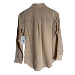 Equipment  Signature Slim Fit Cream Peach Silk Button Up Shirt Size XXS Photo 8