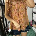 Carolina belle montreal floral blouse boho Photo 2