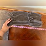 Gimmicks by BKE Gimmick by BKE Sheer Ribbed Sparkle Bell Tiered Long Sleeve Top Size XS Photo 7