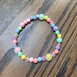 Pastel Beaded Anklet Multiple Photo 0