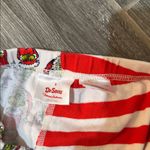 Hanna Andersson X Dr. Seuss Striped Grinch Pajama Bottoms women’s small so soft Red Photo 1