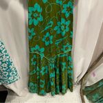 Vintage 60’s olive floral flutter v Photo 6