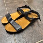 NAOT Lisa Womens Rhinestone Footbed Ankle Strap Leather Sandals Shoes EU 41 Black Size 10 Photo 15