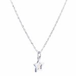 Swavorski Swarovski silver Tone Open star necklace Photo 0