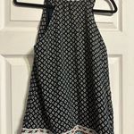 THML  Geometric Navy and Cream Blouse Photo 4