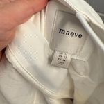 Anthropologie Maeve Anthropology Mini Dress with Red Cherry Embroidery Photo 3