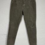 American Eagle Grey Corduroy Jegging Skinny Pants Womens 10 Short Fall Stretch Photo 0