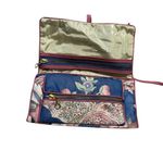 Vintage Galante Studio Travel Jewelry Cosmetics Roll Up Pouch Blue Photo 3