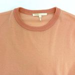 Maje Meryla Tie-front Wool Sweater Round Neck Long Sleeve in Coral Size 1. Small Photo 8