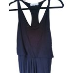 Athleta Quiet Luxury Sleeveless Racerback Blouson Dress XS Black Capsule LBD Photo 3
