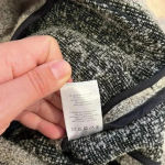 IRO  Womens Neutral Boucle Cerene Tenny Jacket Sz 38 (S/M) US Sz 6 Photo 7