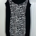 Joseph Ribkoff  sheath‎ dress in black and white printed slimming size 14 career Photo 0