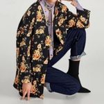 ZARA NWT floral quilted belted jacket Photo 3