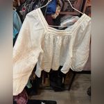 Madewell White Women's Top. . Square neck. Photo 1