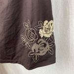 Becca  Brown & Tan Striped Bikini & Dress Swim Bathing Suit 3 Piece SET M Photo 6