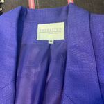 Nordstrom TOWN SQUARE Purple 2-Pocket Lined Blazer Jacket 90s Preppy Heathers Photo 6