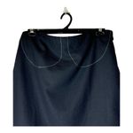 We Wore What Shirt Women 18 Black Wool Blend Strapless A Line Top NWT Gothic Photo 4