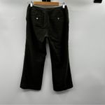 Ann Taylor  Wool Blend‎ Gray Green Mid Rise Wide Leg Cropped Dress Pants Size 2 Photo 1
