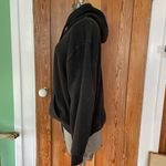 Social Culture Women's Black Acid Wash Hoodie Cotton Blend Photo 3