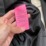 Betsey Johnson  Black Scallop Trim Jacket Women's Size M DAMGED BELT LOOPs Photo 9