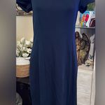Old Navy  Blue Sheath Maxi Dress Square Neck size M Photo 0