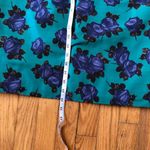 Anthropologie  Lavia 18 EUC Women's Green Floral Sleeveless Dress Size 42/US M/6 Photo 3