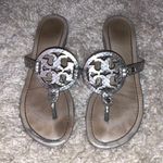 Tory Burch Silver Sandals  Photo 0