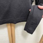 Lululemon Ebb to Street Long Sleeve Cropped Shirt Black Size 4 Photo 5