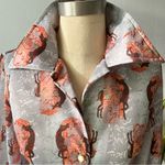 Vintage 70’s•H Bar C•Arabian Nights Dagger shirt•sz 34 Gray Photo 15