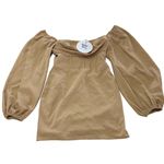 Princess Polly  Dress Womens 2‎ Beige Lillie Long Sleeve Mini Balloon Sleeve Photo 1
