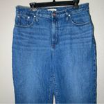 Madewell  The Perfect Vintage Wide Leg Crop Blue Jeans Women’s Plus Size 32 Photo 4
