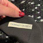 The East Order Black and white floral and polka dot print dress. brand is  size M Photo 5