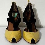 Anthropologie No.704b Julia Butter/Black Wedges Photo 0