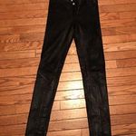 Faith Connexion Metallic Lamb Leggings sz2 Size 2 Photo 0