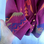 Jacqueline Ferrar Jacqueline Ferrar Vintage Retro Cardigan Sweater Size Large Photo 5