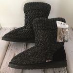 Black Sweater Boots, Size 9 Photo 0
