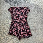 Kimchi Blue  Urban Outfitters Pink/Black Anita Ruffle Romper 8 Photo 9