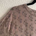 Kate Quinn Women’s Brown Mushroom Pattern Modal Spandex T Photo 2