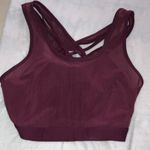 Fabletics Deep Burgundy Sports Bra Photo 4