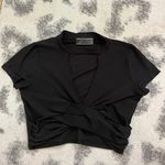 Blue Blush cut out crop top Photo 0