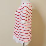 Loft  mixed striped short sleeve sweater size small Photo 8
