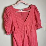 THE Nines by HATCH™ Elbow Sleeve Tonal Maternity Dress‎ Size Small Red Photo 4