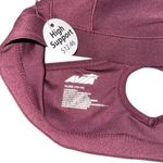 Avia NWT High Support Sports Bra Cushioned Straps Burgundy Women’s XL Photo 7