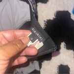 NIKIBIKI Black and White Strapless Cocktail Dress Photo 3